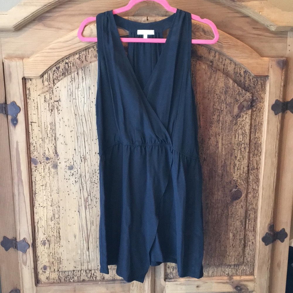 Little black (silk) racer back dress